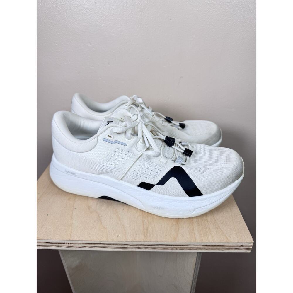 Mount to Coast R1 Womens Running Shoes White Black Comfort Walking Athletic 9.5